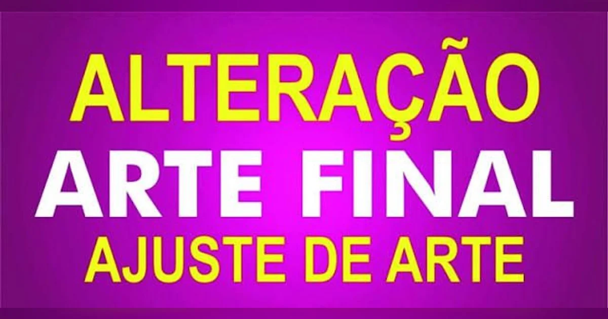 Ajuste de Arte - Vetorizacao Logo