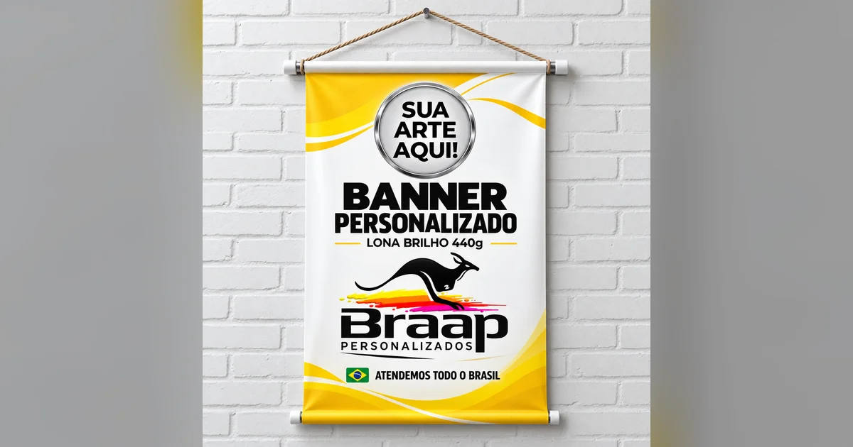 Banner Personalizado com sua  arte