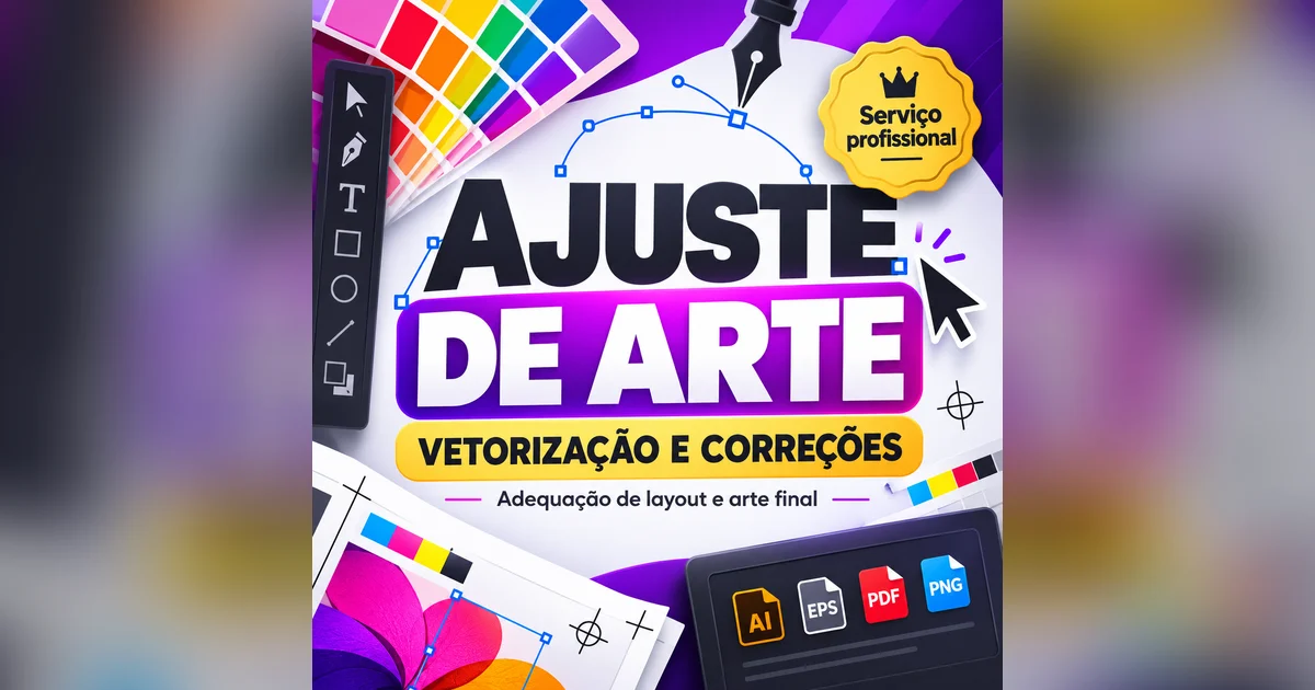 Criação de Arte e Redesenho de Logo