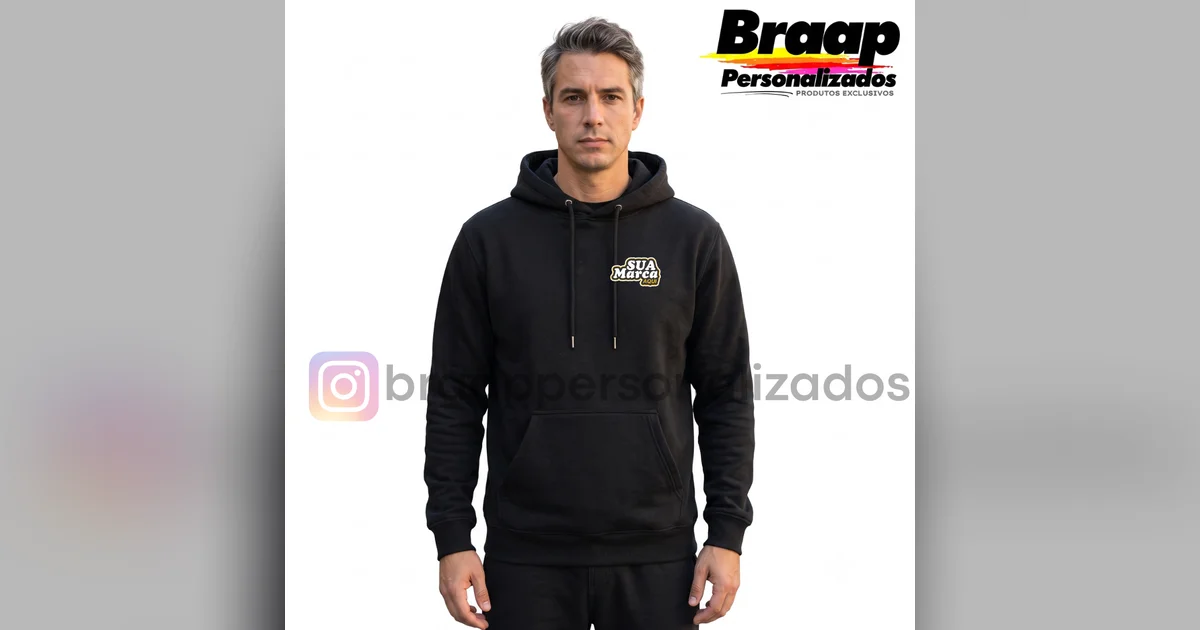 Moletons Personalizados Moletom com sua logo marca